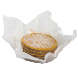 Cheese in fromagex ripening paper - cheese paper